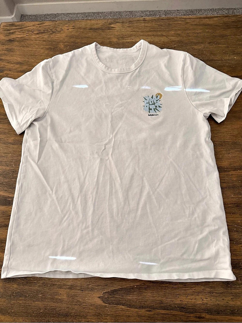 Men Lululemon Cotton Jersey T Shirt Hawaii Exclusive Limited Graphic Medium FAIR